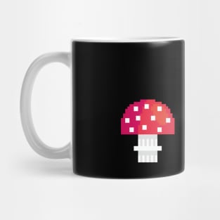 Mushroom Master Fly Agaric Pixel Art Mug